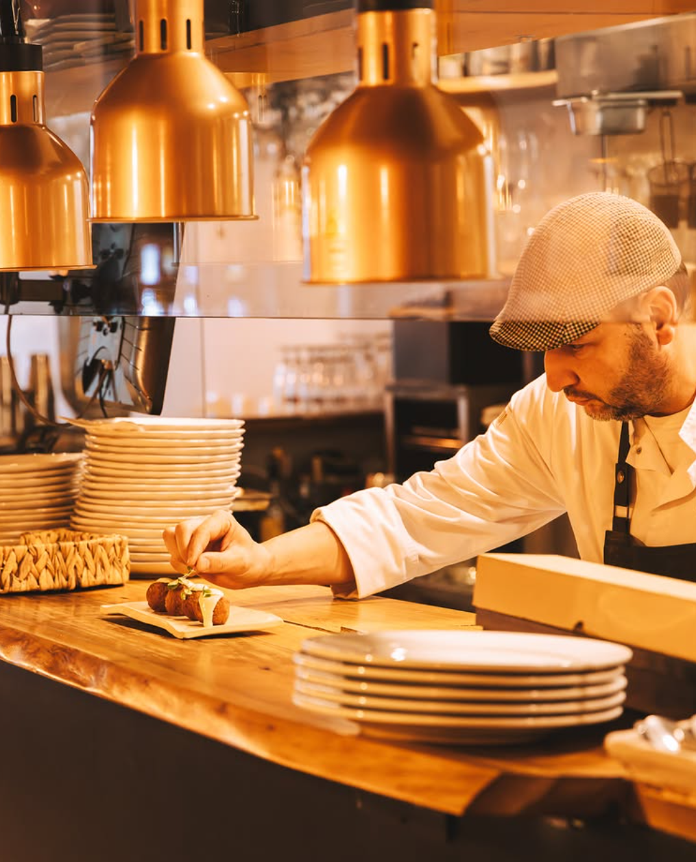 Cozinha aberta do Terra e Fogo em Odivelas
